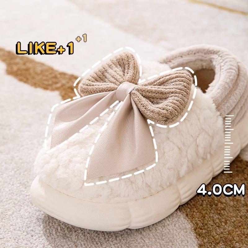 Confinement cotton slippers women's winter 2023 new bag heel indoor home warmth plush cotton shoes women's winter