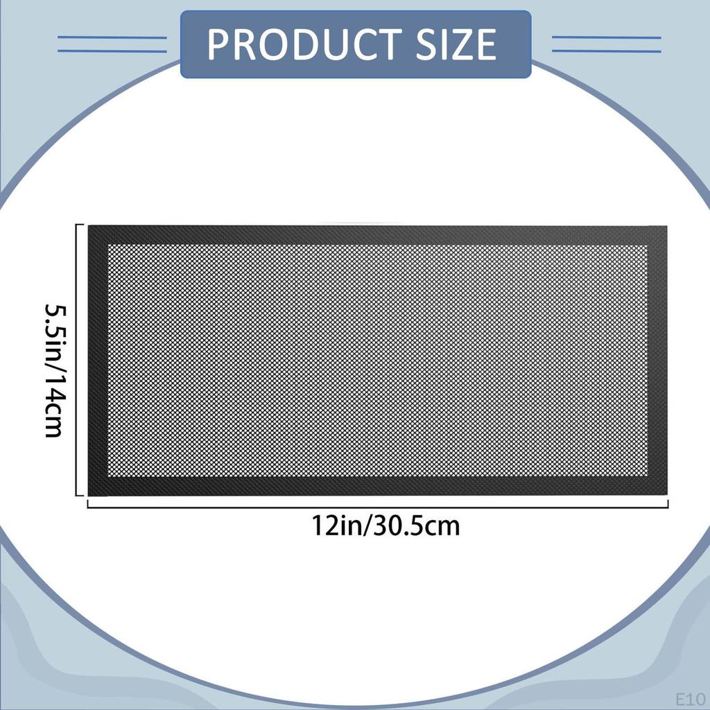 Floor Air Outlet Cover Ventilation Grille Made of Sturdy PVC Material And Mesh for Living