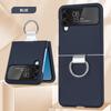 Shockproof Ring Folding Cell Phone case for samsung Z Flip 4 3 Protective Cover