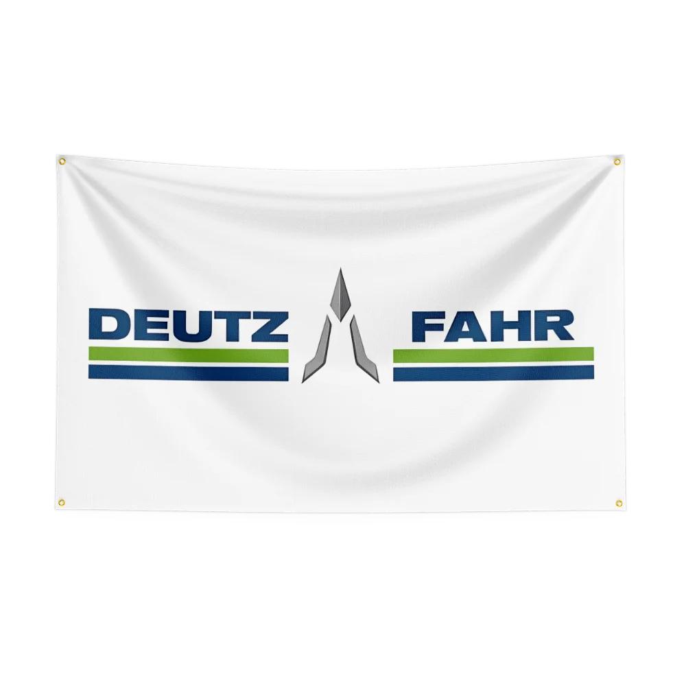 35ft DDeutz AGs Tractoren Vlag Polyester Digitaal Bedrukte Gereedschap Wandkleed Banner Gordijn Voor Decor B