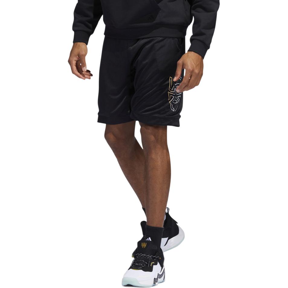 adidas Casual Shorts Men's Black Moderate H52907