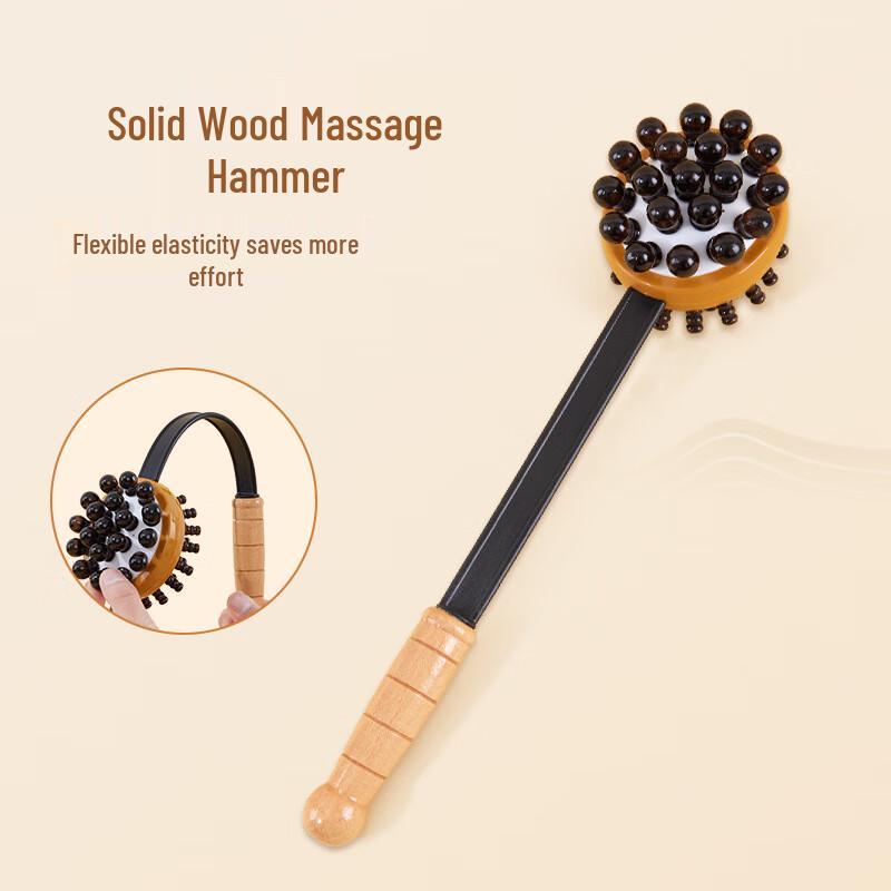 Yiming Wooden Meridian Massage Hammer