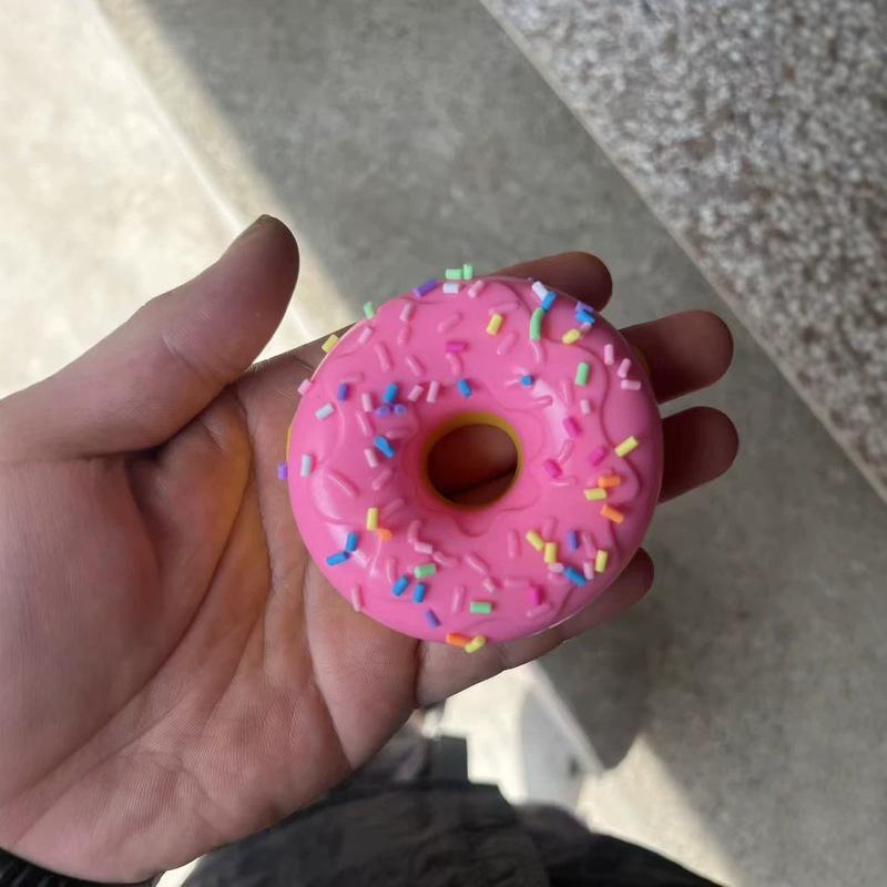 Op voorraad Needoh Donut TPR Squishy Fidget Speelgoed Zacht Knijp Stressverlichting Sensorisch Speelgoed Volwassen Verzamelspeelgoed Cadeau Verrassingsspeelgoed