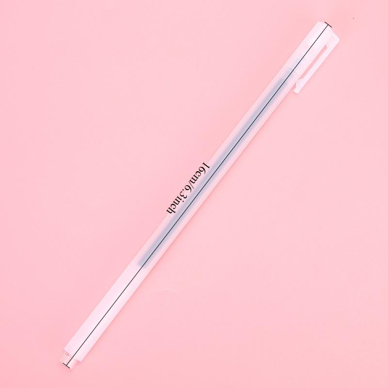 10Pcs Transparent Frosted Watercolor Pens, Used for Office Work, Problem Solving, Signature Writing, Diaries, Notes, Student Classroom Prizes, Friend