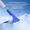 Snow Removal For Car Snow Remover Brush Long-Handle Snow Remover Brush Car Windshield Brush With Ice Scraper For Windshield &