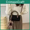 Stylish Ladies' Square Bag 2024 New Handbag Minimalist Vintage Shoulder Bag Streetwear Trend Single Shoulder Bag