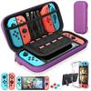 Etui na Switch Kompatybilne z Nintendo Switch, Zestaw 9 w 1 Akcesoriów z Etui do Przenoszenia, Dockowalny Etui Ochronne