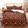 Set Copripiumino Lanterna di Zucca Poliestere Copripiumino King Queen Full Twin Size Set Biancheria da Letto Con Federe Regalo di Halloween