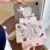 Cute KT Cat Tablet Case IPad Pro Side Magnet Separation Mini Y-fold Air 7 10th Gen