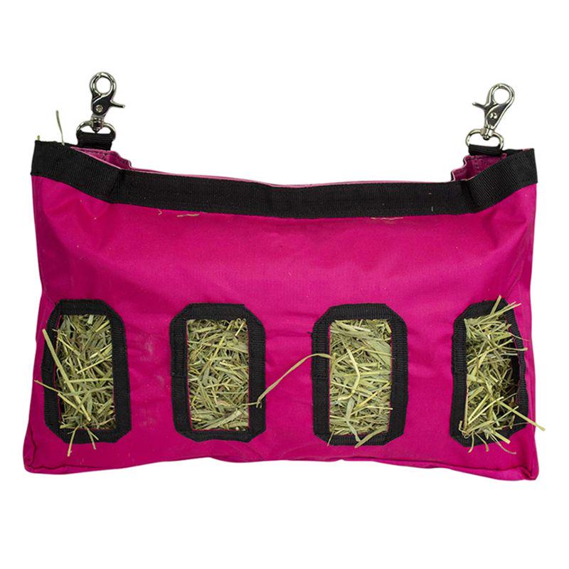 Hay Bag Hanging Pouch Feeder Holder Feeding Dispenser Container for Rabbit Guinea Pig Small Pet Animals Oxford cloth