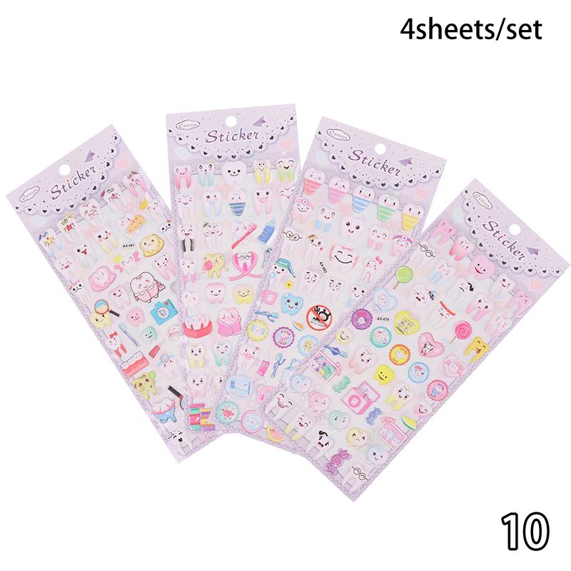 

Милые мультяшные наклейки в форме зуба, молярной формы, зубы, стоматологическая клиника, подарок для детей, стоматология, украшение