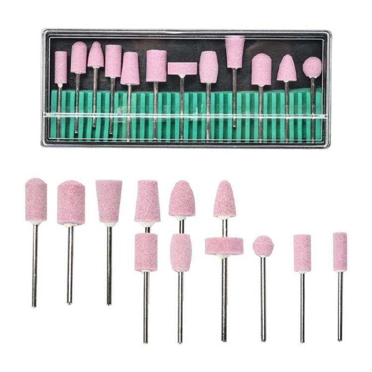 12pcs Nail Drill Bits Set 3/32 inch Nail Drill Bits Remove Acrylic Gel Nail Poly Nail Polishs Acrylic Gel Nail Bits Kit