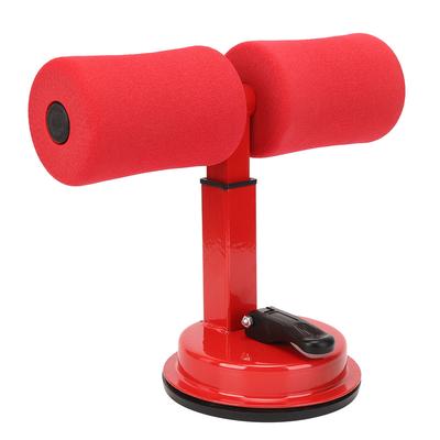 Crunches Assistant Sit Up Aid Waist Fat Reduction Household Abdominal Fitness Equipment(Red )