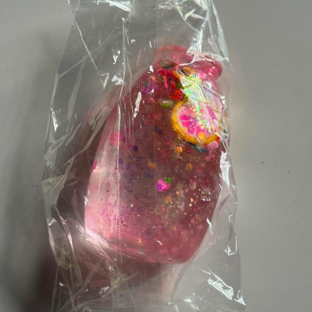 Multicolor Drifting Bottle Squeeze Toys Colorful Sequins Stress Ball Toy Pinch Le for Adults