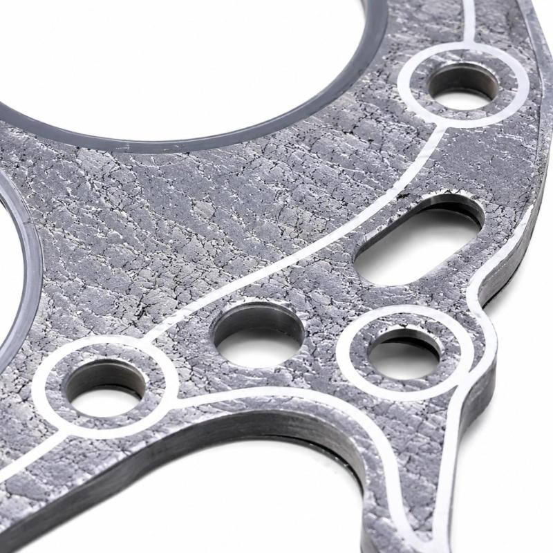 Engine Head Gasket MN195370 for 4A9‑Series, Replacement with Four Large Openings & Multiple Smaller Perimeter & Internal Passages for Repair Work