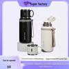 316 Stainless Steel Portable Large Capacity Thermos Cup with Tea Water Separator - Custom Gift
