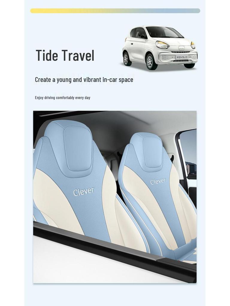 Coway Perforated Leather Car Seat Cushion for All Seasons - Full Surround & Compatible with Electric Seats