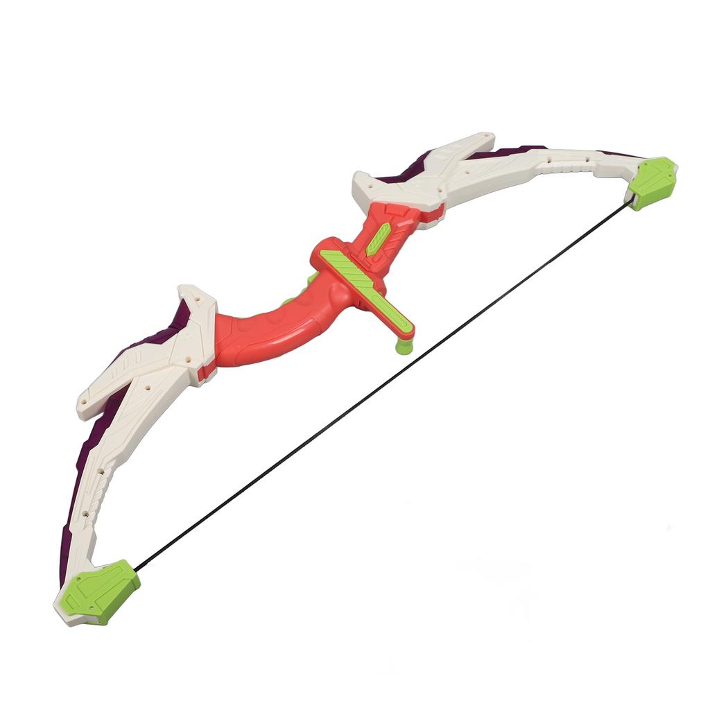 Jucărie cu ventuză cu arc pentru copii, iluminare cool, îmbunătățește coordonarea, set de joc cu arc și săgeți pentru exterior pentru