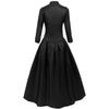 2023 European Medieval Victorian Long Sleeve Lace Waist-Cinching Dress Costume