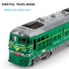 Educational Inertial Train Model Simulation Scale Train Car Toys Rail Vehicle Toy  Children Gift