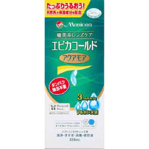 

Menicon Epica Cold Aquamore Cleansing, Preserving, Rinse, Disinfecting, and Protein Removal (Soft Contact Lenses), 310mL (Contact Care Products)