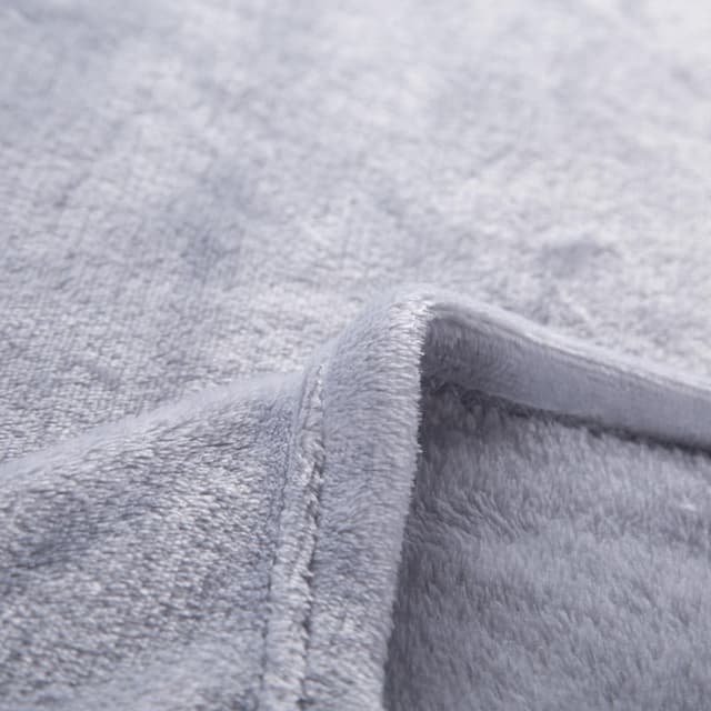 Einfarbige, ultraweiche, verdickte Nerz-Samtdecke in Wolkenoptik, Farai-Samtdecke, Bettlakenbezug