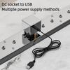 5V AC/DC Fully Automatic Barbecue Flipping Rack Width Adjustable Rolling Skewer Grill Automatic Rotating Barbecue Grill