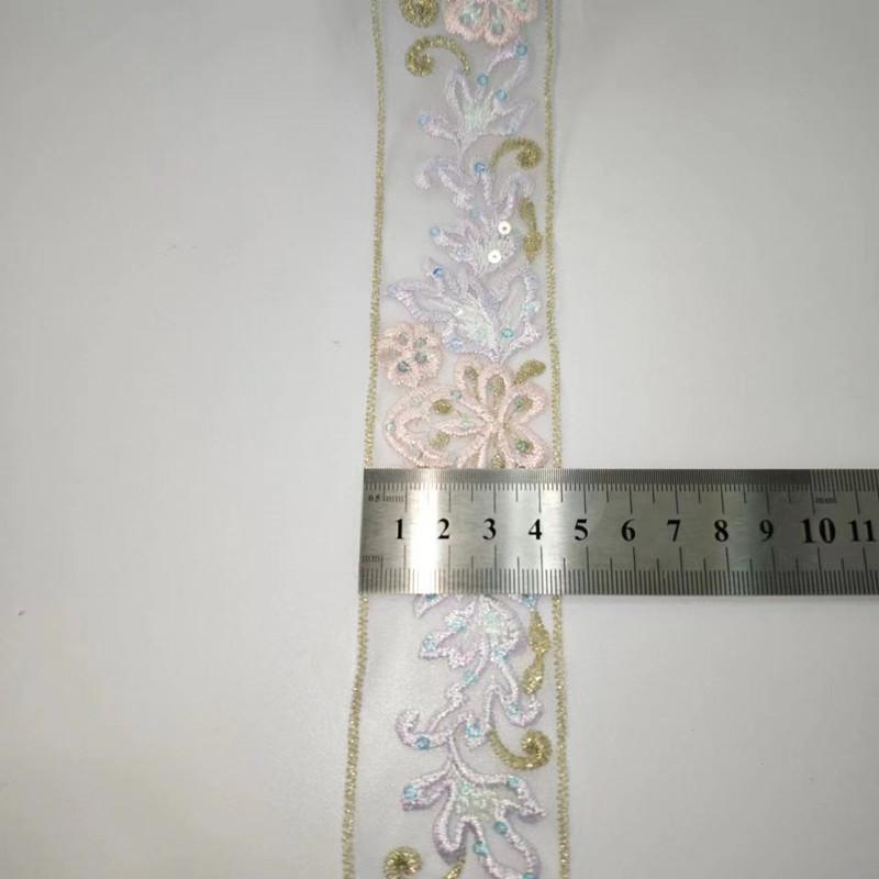 1 Yards Butterfly Lace Trims, Costume Accessories, Hanfu Qipao Cuff & Collar Decor