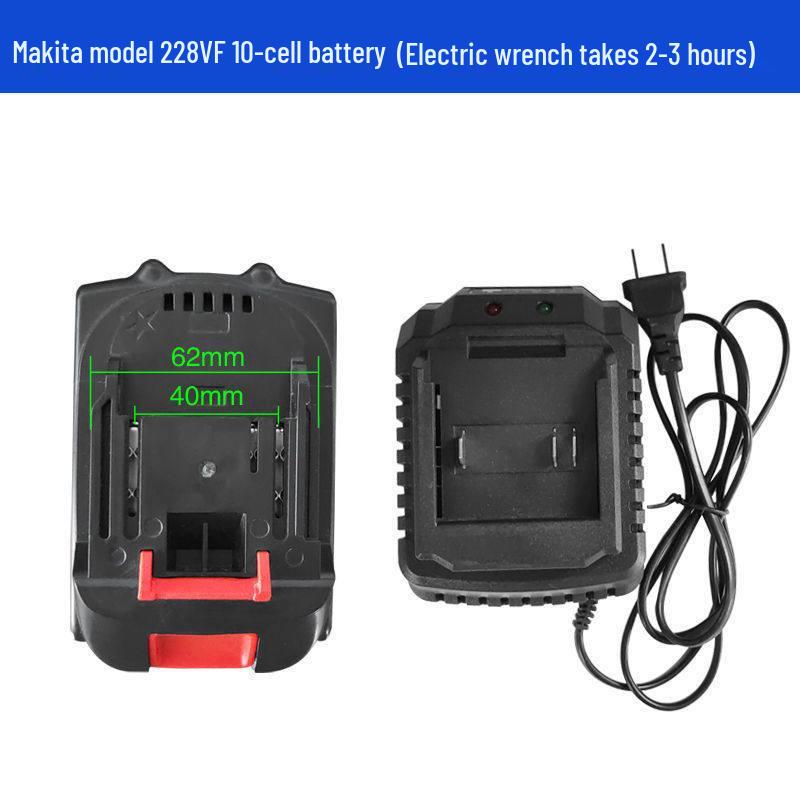 High-Power Electric Impact Wrench & Drill with Universal Battery Compatibility