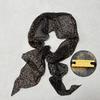 Used [Rare] SAINT LAURENT Hedi Era Leopard Silk Scarf Stole