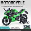 Ninja Simulation Kawasaki Motorcycle Model Toy With Sound And Light Functions