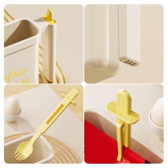 Tigela de Macarrão Instantâneo Recipiente Portátil para Macarrão com Alça Tigela de Armazenamento de Macarrão Resistente a Altas Temperaturas para Dormitório Escritório Uso Doméstico