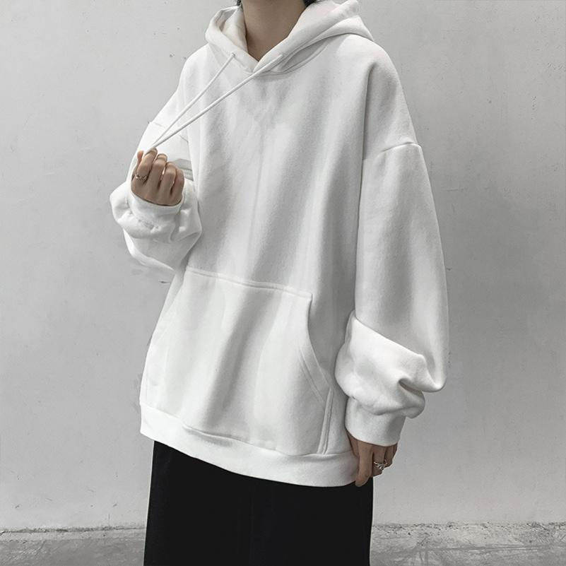 Frühlings- und Herbstpullover Herren Allround Grau Locker Allround Student Dünner Pullover Kapuzenjacke