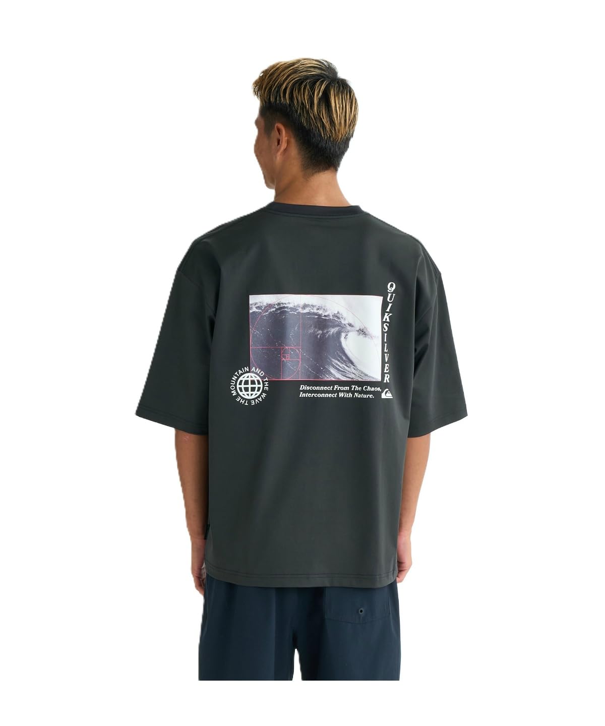 

Мужской рашгард Quiksilver GOLDEN RATIO SS, Черный