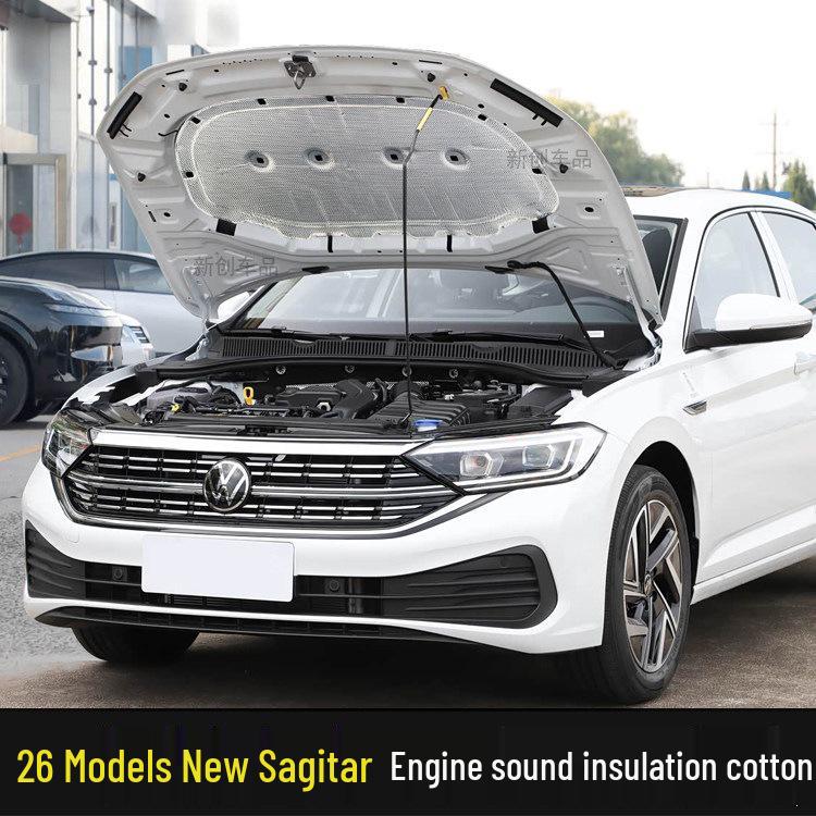 Sound Insulation Cotton for 26 Sagitar Engine Models: Kui Xi Hood Heat Protector. Standard Trunk - Engine Hood