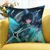 Z Zone Zero Miyabi Hoshimi World Various Sizes Square Pillow Case For Car Home Bedchamber Decor