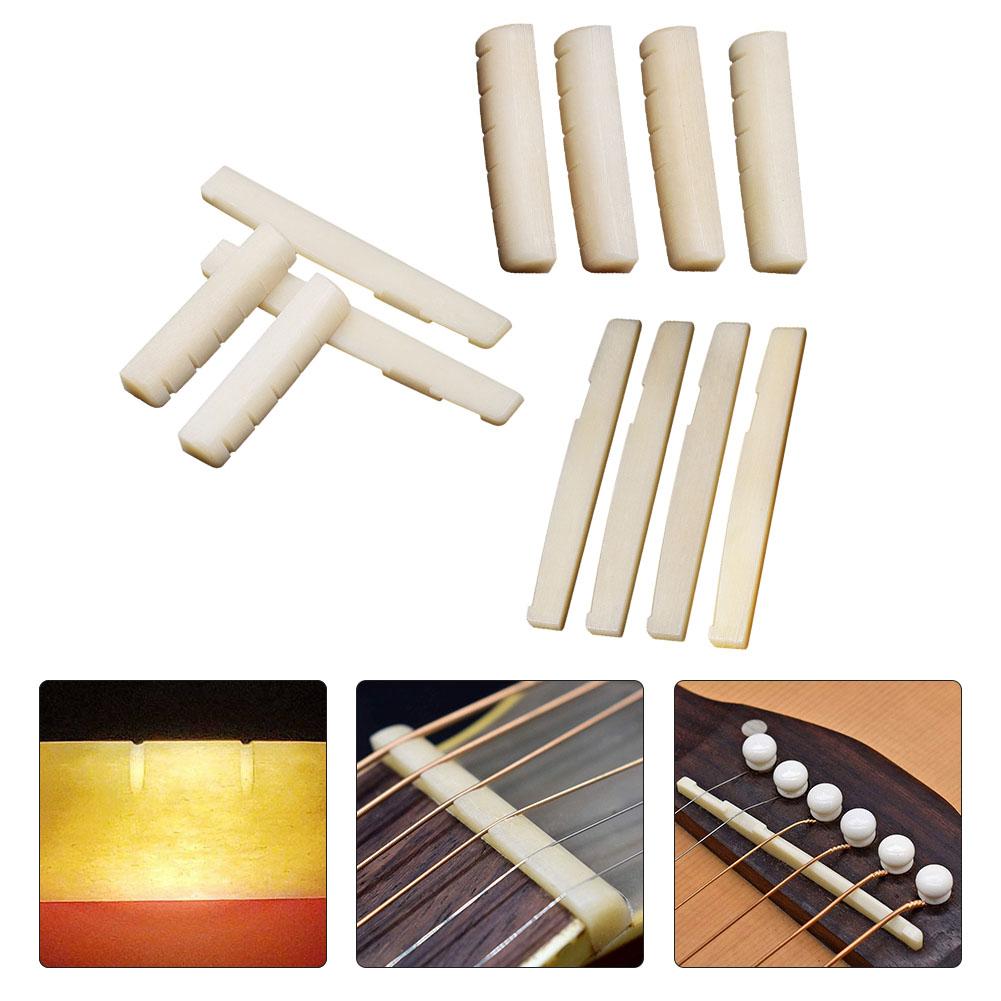 

4pcs Guitar Nut Saddle Guitar Nut Saddle Brand New