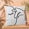 Abstract Humour Bad Smell Funny Cushion Cover Inches Farmhouse Decor Home Throw Pillow Covers for Couch Decorations