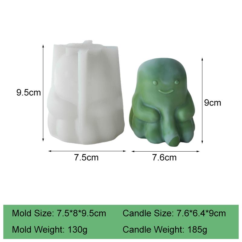 

Сделай сам Котенок Щенок Животное Жуткая Силиконовая Форма Сделай сам Хэллоуин Привидение Свеча Ароматический Гипс Украшения Форма Принадлежности для Изготовления Свечей