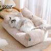 Non-slip Pet Bed Dog Nest Comfortable Removable Sofa Soft 1 Set Cozy Washable Cat Sleeping