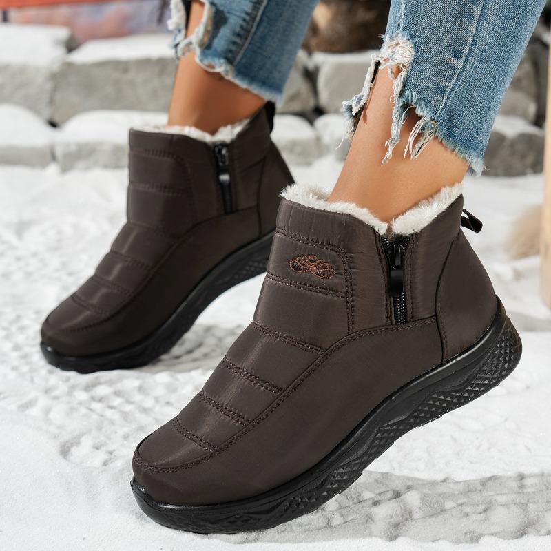 Cotton shoes women's winter thickened warm snow boots large size women's short boots direct sales