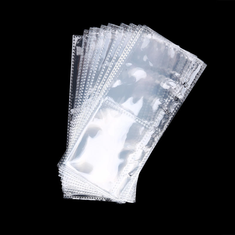 

Тонкий ПВХ-біндер формату A6, подвійне застібання-кнопка, прозорий дизайн з блискітками, кейс для зберігання колекційних карток, органайзер для документів, для хобі 2-Grid Inner Page