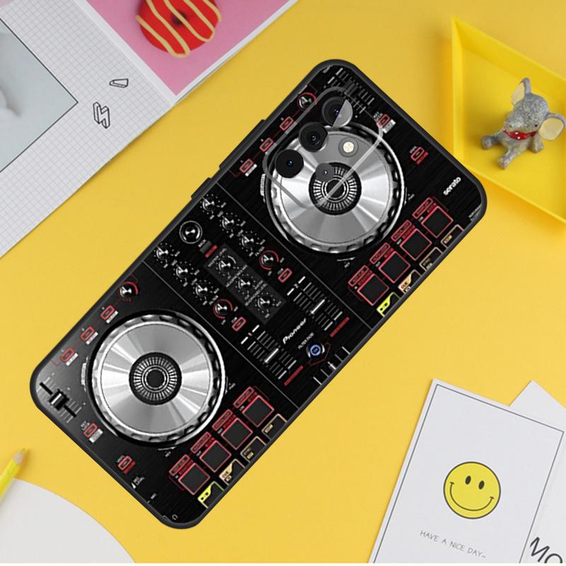 Electronic Music DJ Controller Mixer Cover For Samsung Galaxy A34 A35 A14 A15 A25 A53 A33 A13 A52 A32 A12 A51 A71 A54 A55 Case