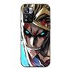 Anime My Hero Academia Pouzdro pro Xiaomi Redmi Note 9S 9 8 10 11 Pro 9C 9A 7 8T 7A 8A 6A 6 10S Černé Měkké Silikonové Kryt na Telefon