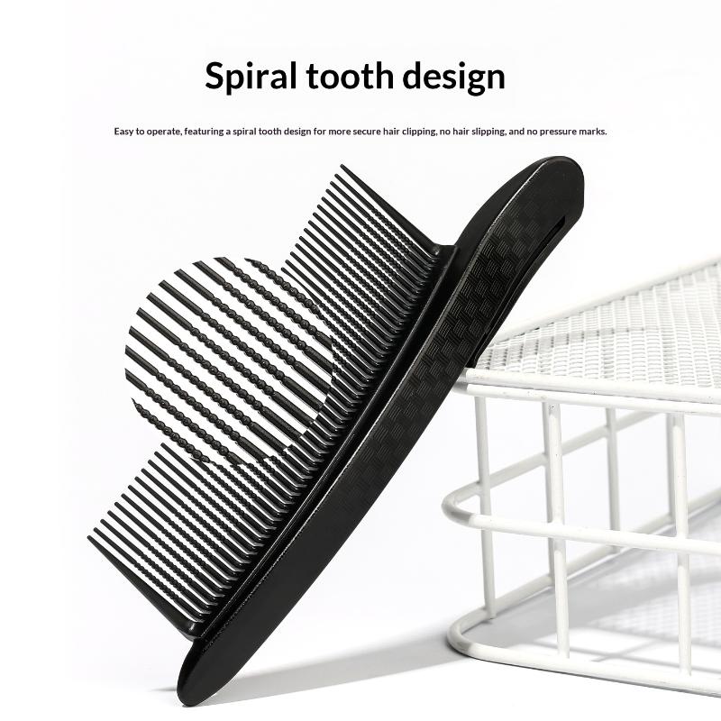 1 Pcs Salon Hair Clips Comb Wide Teeth Hairdressing Cutting Dying Hair Layering Clip Styling Clips Professional Barber Shop