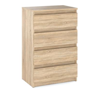 Sonoma Oak Chest of Drawers with 4 Drawers 60 CM TV Cabinet Living Room Bedroom Furniture
