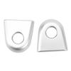 2pcs Door Lock Pin Cover Matte Electroplate Lock Trim Decoration For Mercedes-Benz Vito W447 2014 to 2023 Car