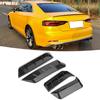 Carbon Fiber Style Headlight Vent Eyebrow Headlamp Taillght Protective Cover Fits for A5 B9