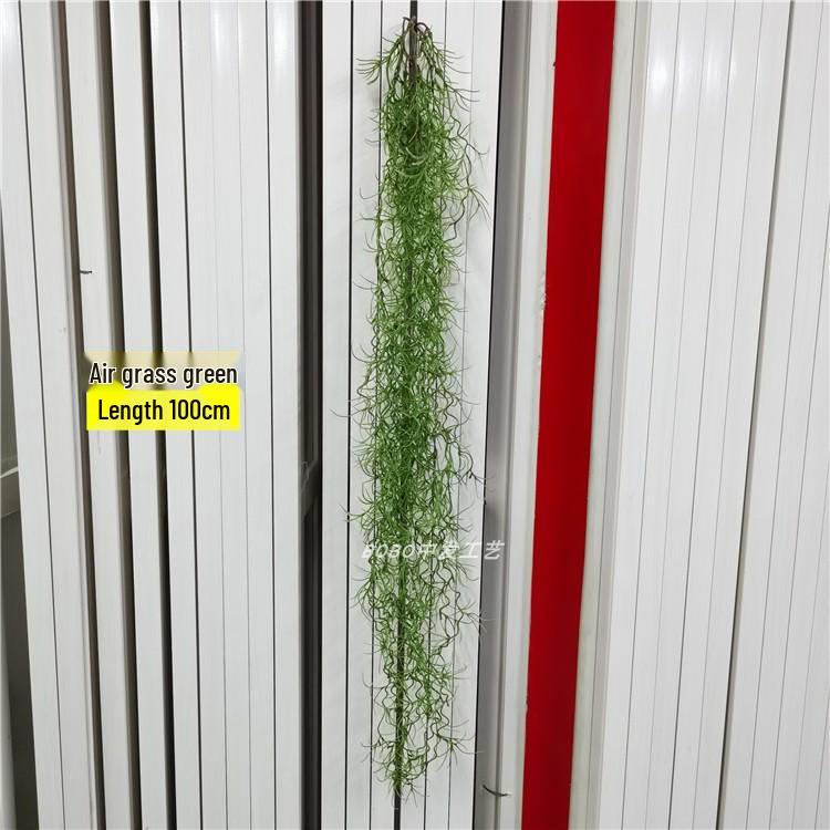 Artificial Spider Plant & Fern Hanging Decor - Trailing Green Vines for Wall & Ceiling