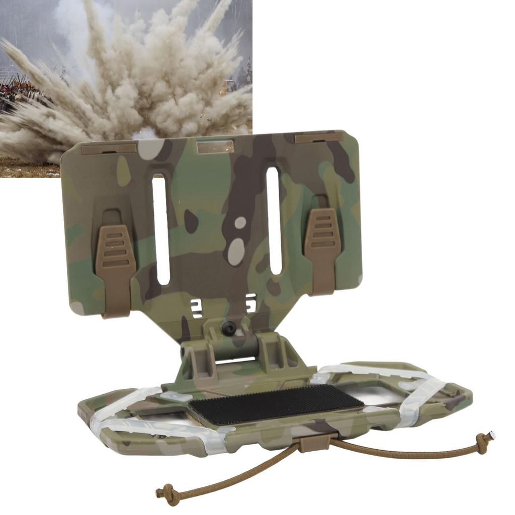 Foldable Training Vest Phone Holder Multifunctional Folding Navigation Pad Vest Phone Board Plate Carrier